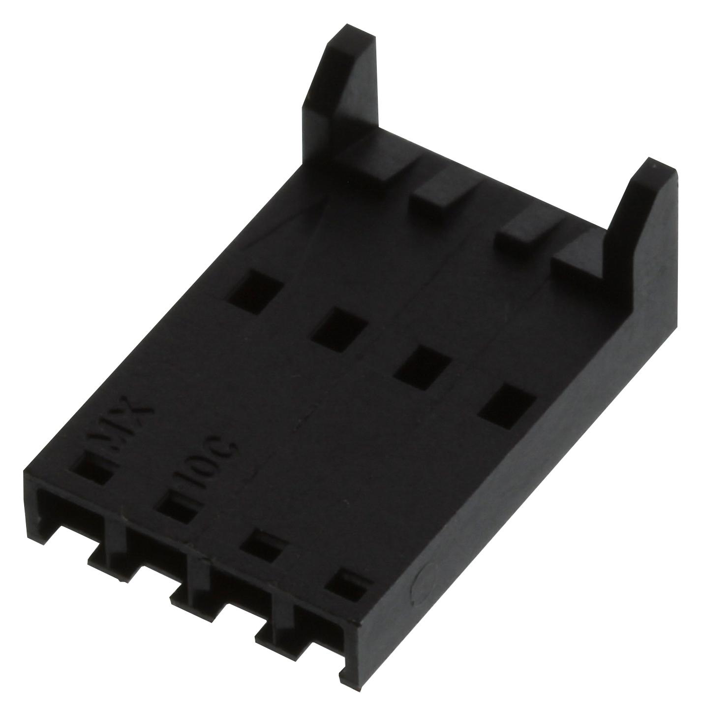 Molex 50-57-9504 Connector, Rcpt, 4Pos, 1Row, 2.54mm