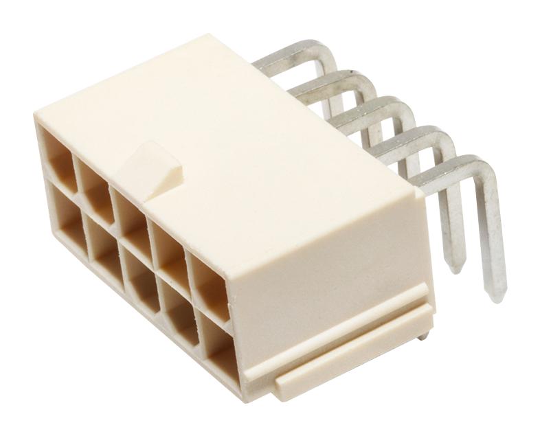 Molex/partner Stock 87427-1002 Connector, R/a Header, 10Pos, 2Row, 4.2mm