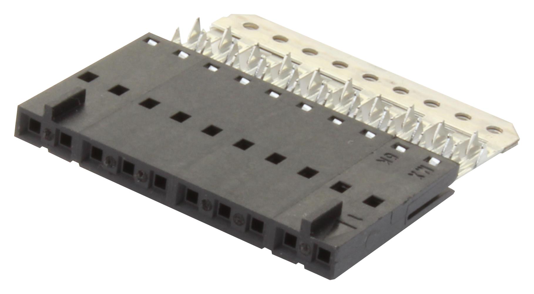 Molex 15-38-8100 Connector, Ffc/fpc, 10Pos, 1Row, 2.54mm