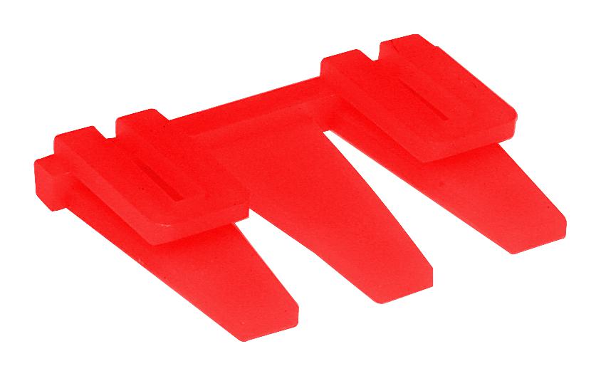 Molex 35150-0392 Tpa Retainer, Nylon, 2Pos, Red