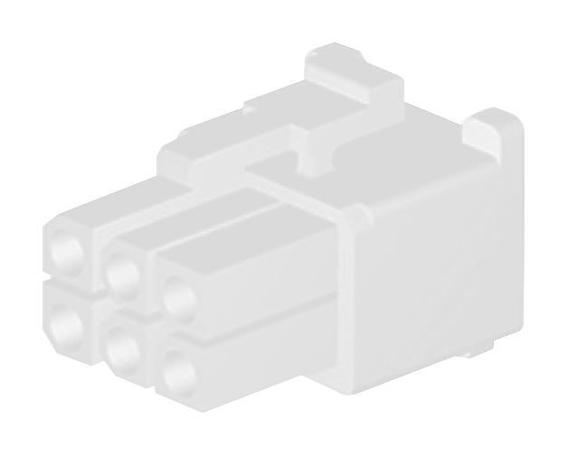 Molex 15-31-1062 Connector Housing, Rcpt, 6Pos