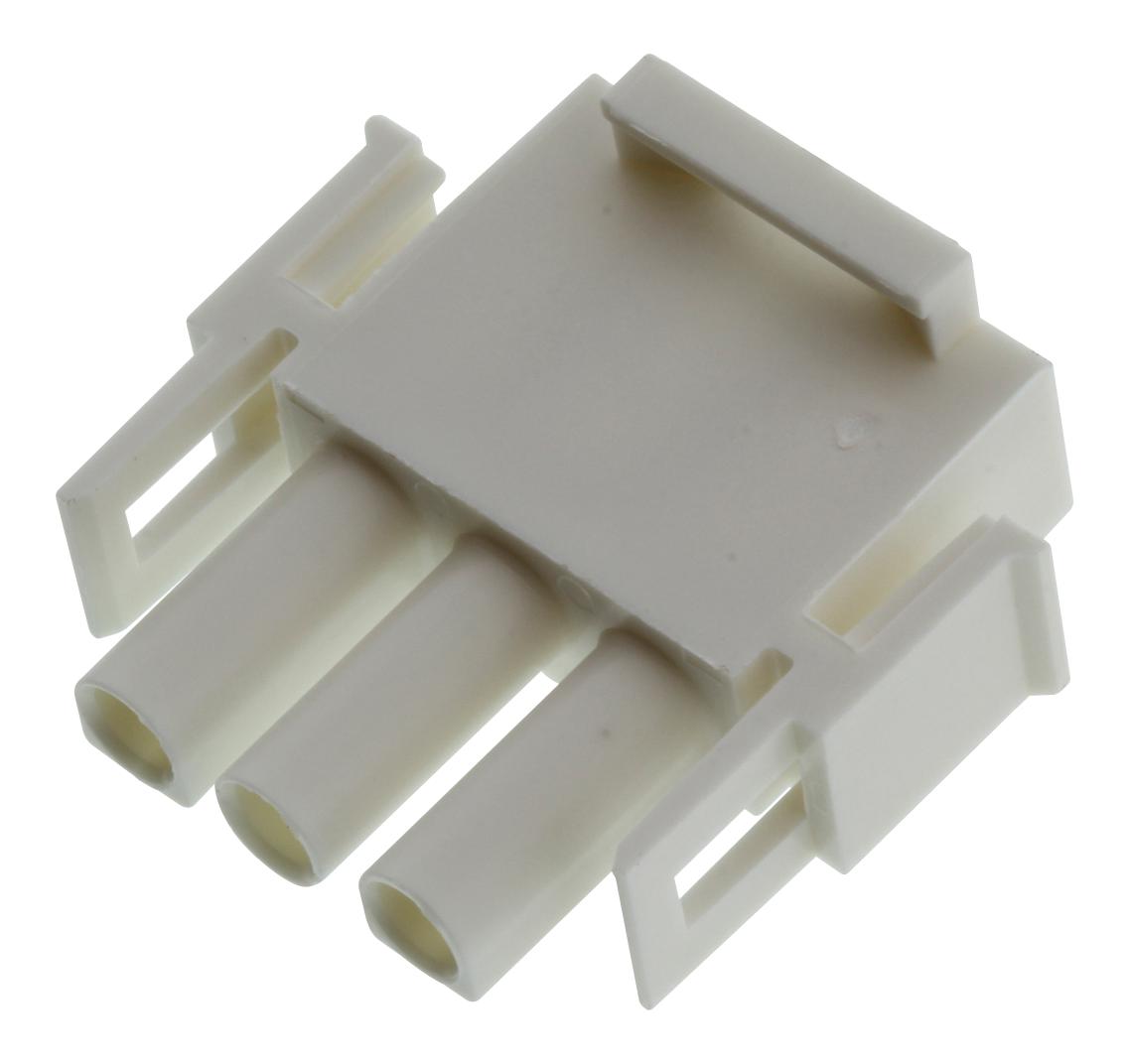 Molex 36643-0003 Connector Housing, Plug, 3Pos, 6.35mm