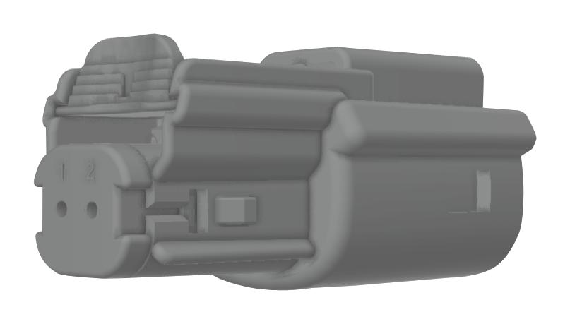 Molex 33471-0207 Automotive Housing, Rcpt, 2Pos, 22A