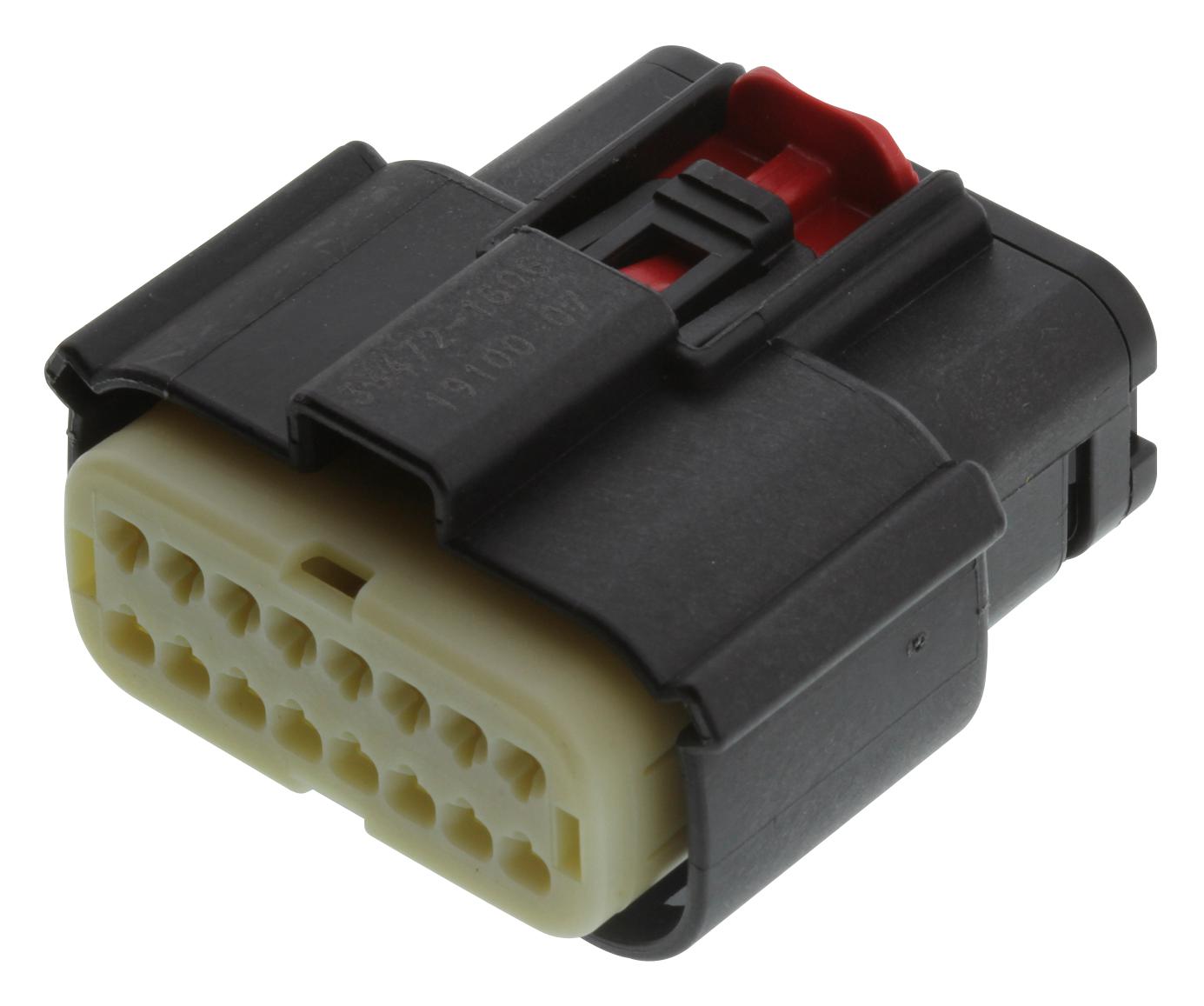 Molex 33472-1606 Automotive Housing, Rcpt, 16Pos, 22A