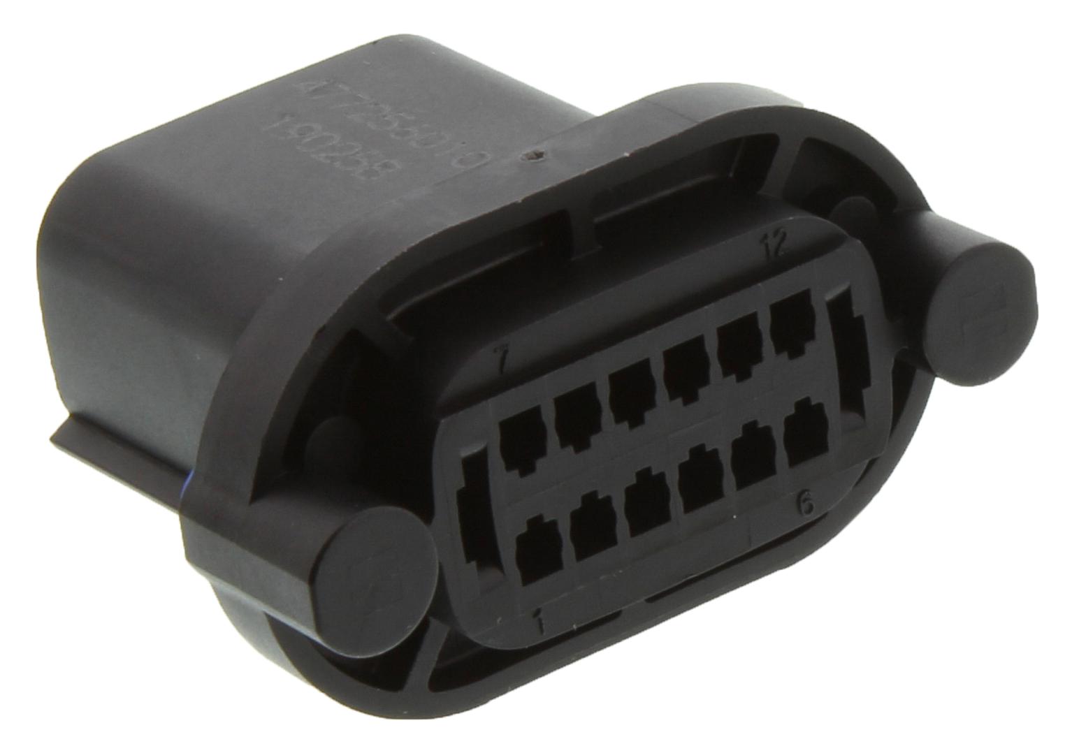 Molex/partner Stock 47725-6010 Automotive Housing, Plug, 12Pos