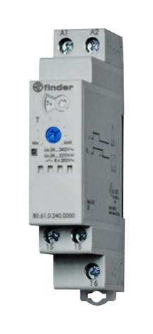 Finder Relays Relays 80.61.0.240.0000 Analogue Timer, Spdt, 8A, 0.05-180S