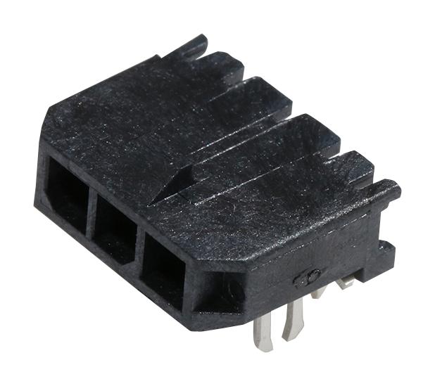 Molex 43650-0304 Wtb Connector, Header, 3Pos, 1Row, 3mm