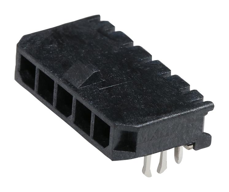 Molex 43650-0503 Connector, R/a Header, 5Pos, 1Row, 3mm