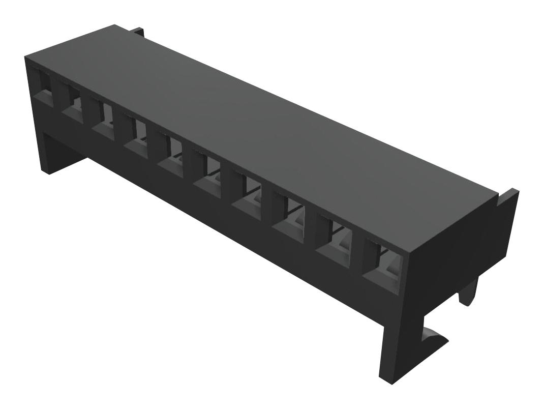 Molex 22-15-2106 Connector, Rcpt, 10Pos, 1Row, 2.54mm