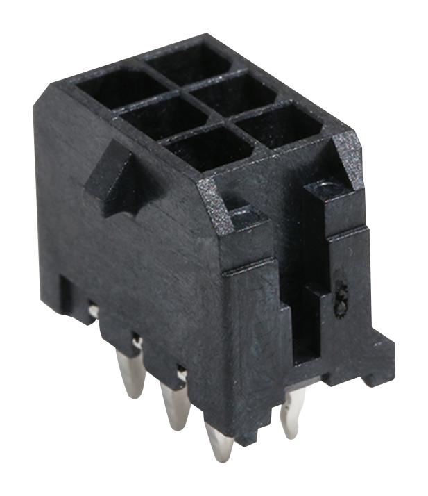 Molex/partner Stock 43045-0614 Connector, Header, 6Pos, 2Row, 3mm