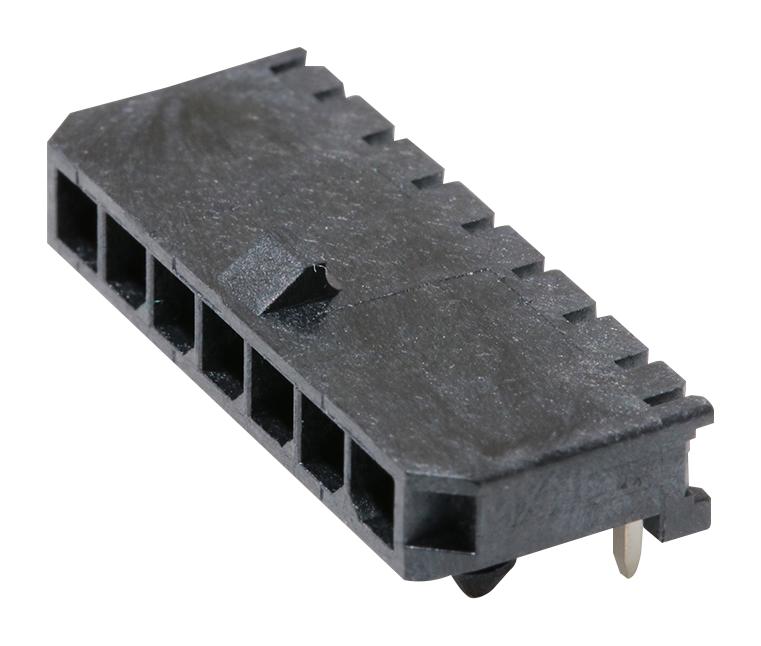 Molex 43650-0700 Connector, Header, 7Pos, 1Row, 3mm