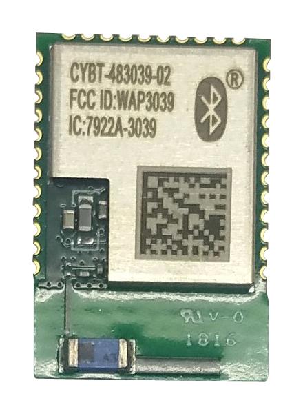 Infineon Cybt-483039-02 Bluetooth Module, V5.0/edr, 2.4-2.5Ghz