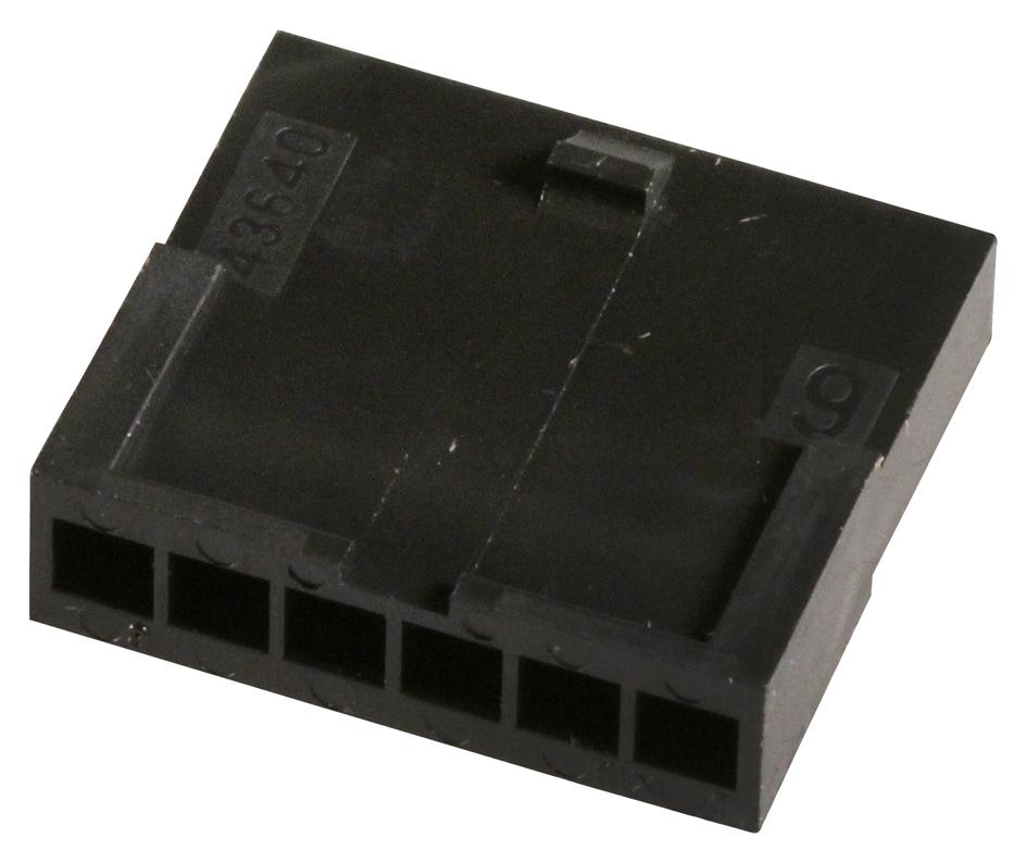 Molex 43640-0601 Connector Housing, Plug, 6Pos