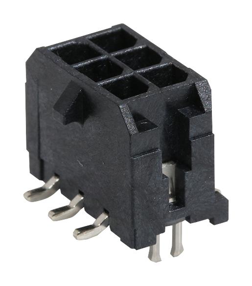 Molex 43045-0615 Connector, Header, 6Pos, 2Row, 3mm