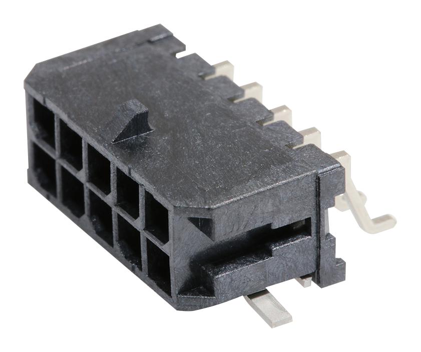 Molex 43045-1011 Wtb Connector, Header, 10Pos, 2Row, 3mm