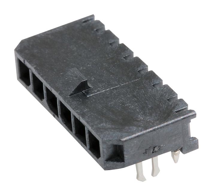 Molex 43650-0609 Connector, Header, 6Pos, 1Row, 3mm