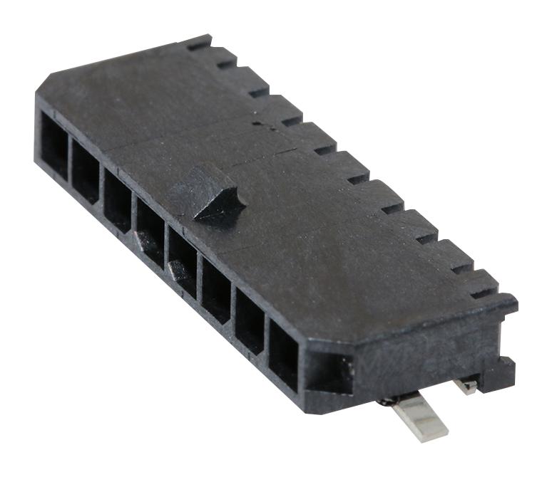 Molex 43650-0813 Wtb Connector, Header, 8Pos, 1Row, 3mm