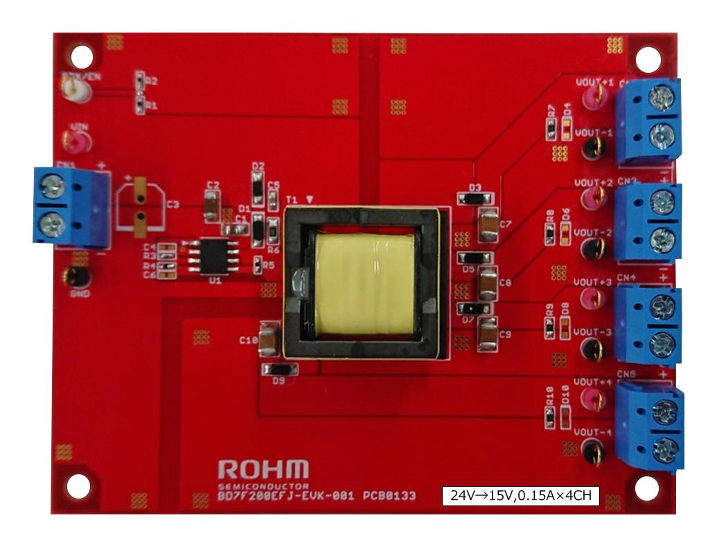 Rohm Bd7F200Efj-Evk-001 Eval Board, Isolated Flyback Converter