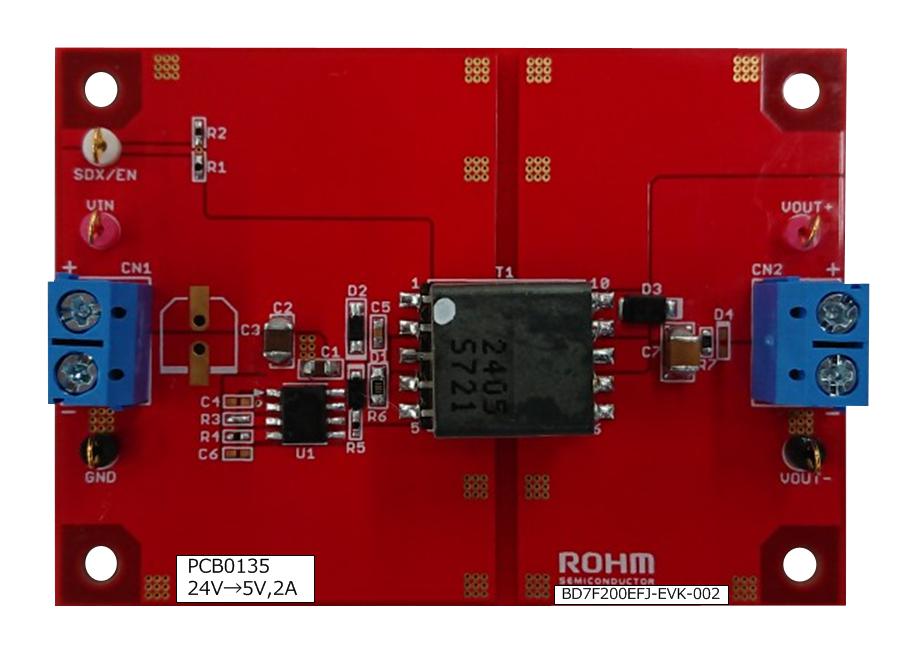 Rohm Bd7F200Efj-Evk-002 Eval Board, Isolated Flyback Converter