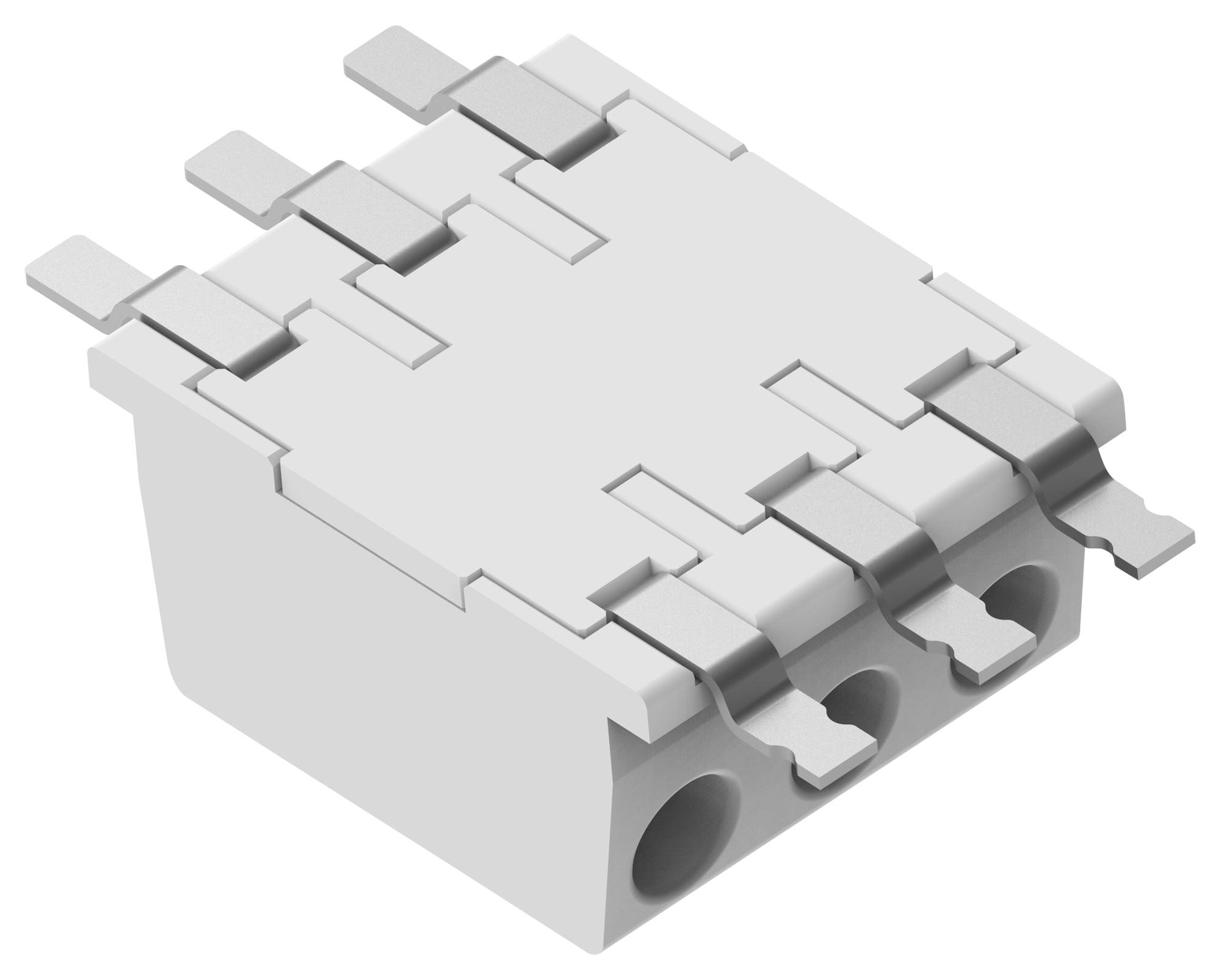 Te Connectivity 2834334-3 Connector, Rcpt, 3Pos, 1Row, 4mm