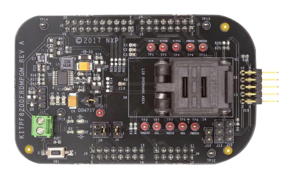 NXP Semiconductors Semiconductors Kitpf8200Frdmpgm Programming Board, Qfn-56 Socket