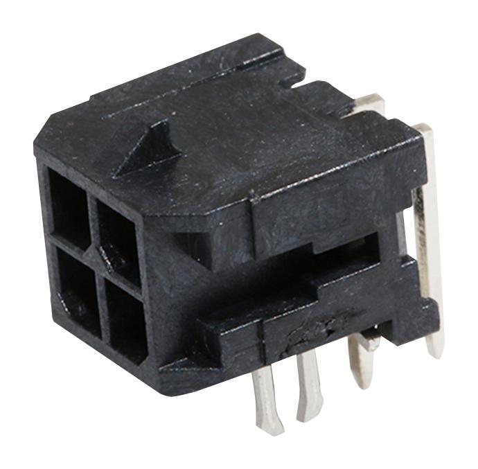 Molex 43045-0422 Connector, Header, 4Pos, 2Row, 3mm