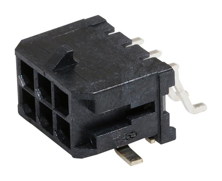 Molex 43045-0610 Connector, Header, 6Pos, 2Row, 3mm