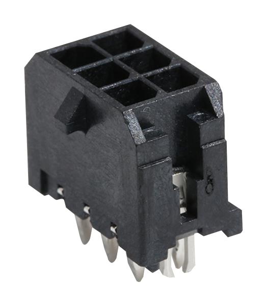 Molex 43045-0624 Connector, Header, 6Pos, 2Row, 3mm