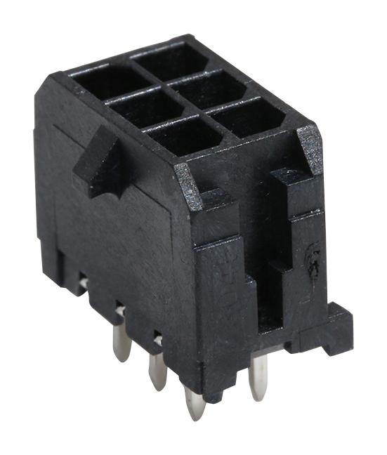 Molex 43045-0628 Connector, Header, 6Pos, 2Row, 3mm