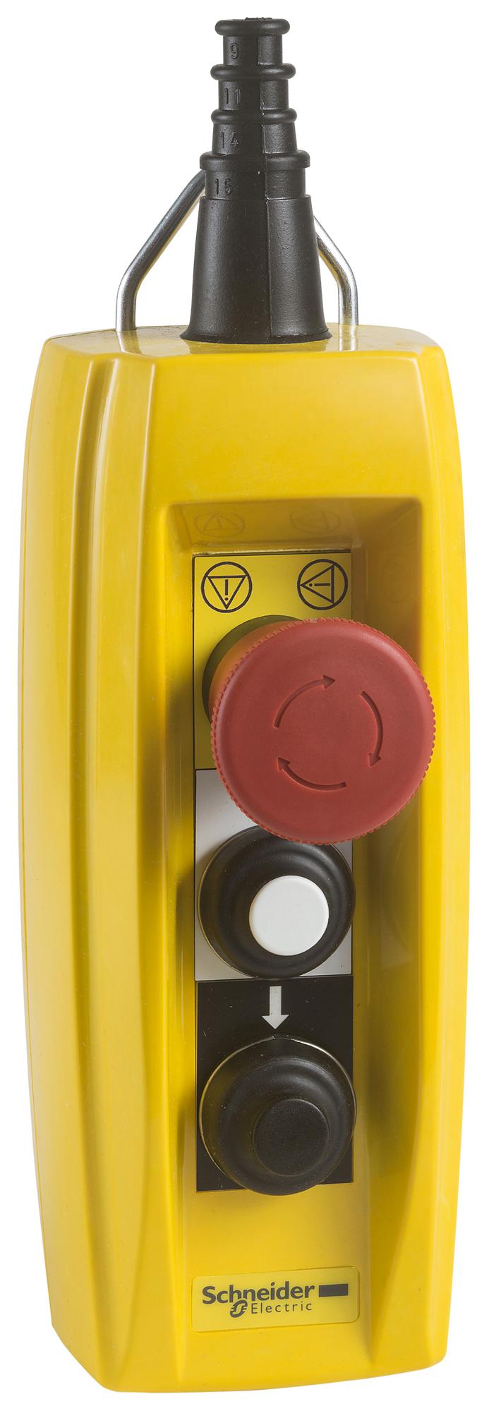 Schneider Electric Xacb3201 Pendant Switch, 3Pst-Nc, 3Way