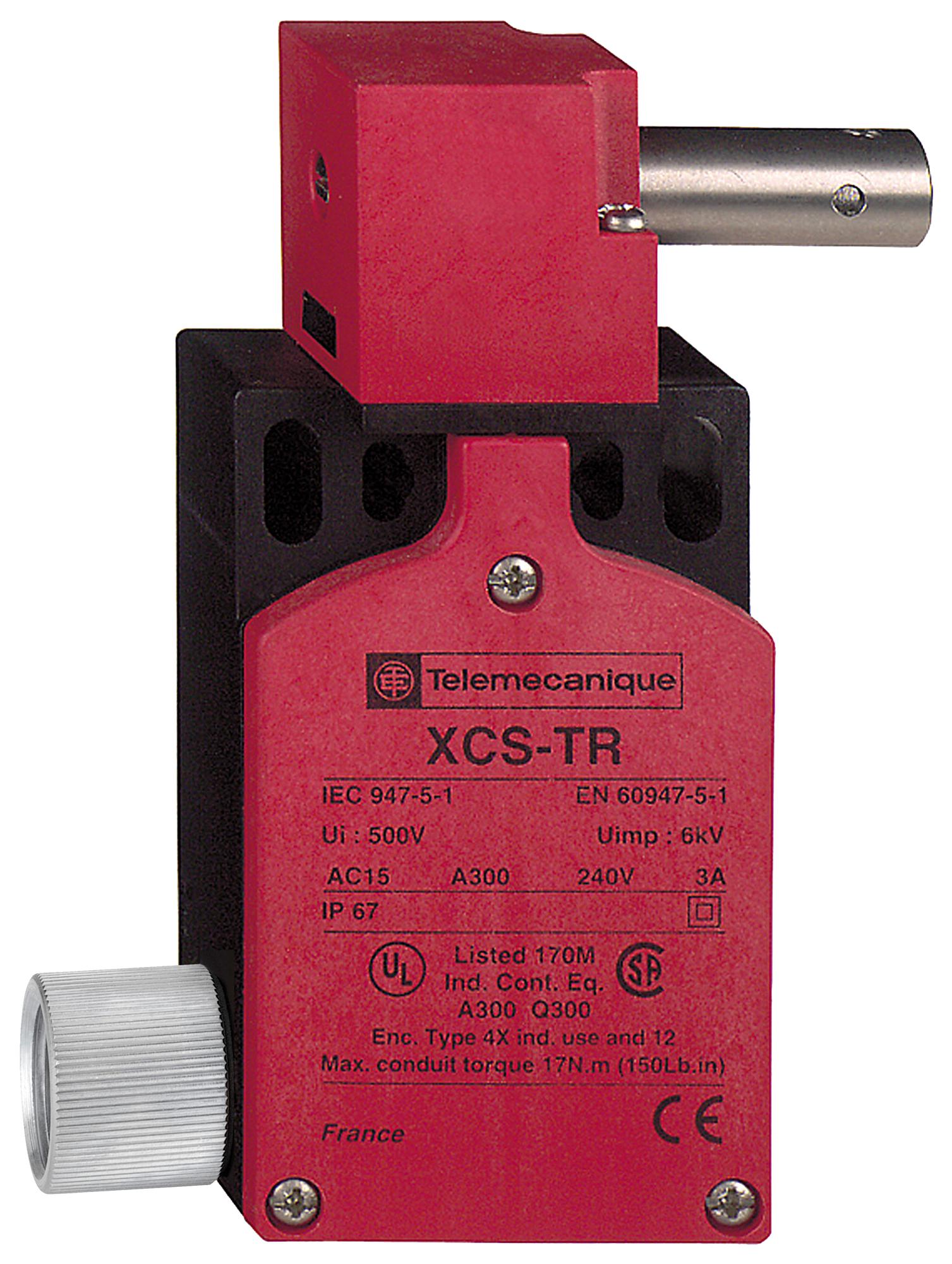 Schneider Electric Xcstr753 Safety Switch, Dpst-Nc/spst-No, 6A, 120V