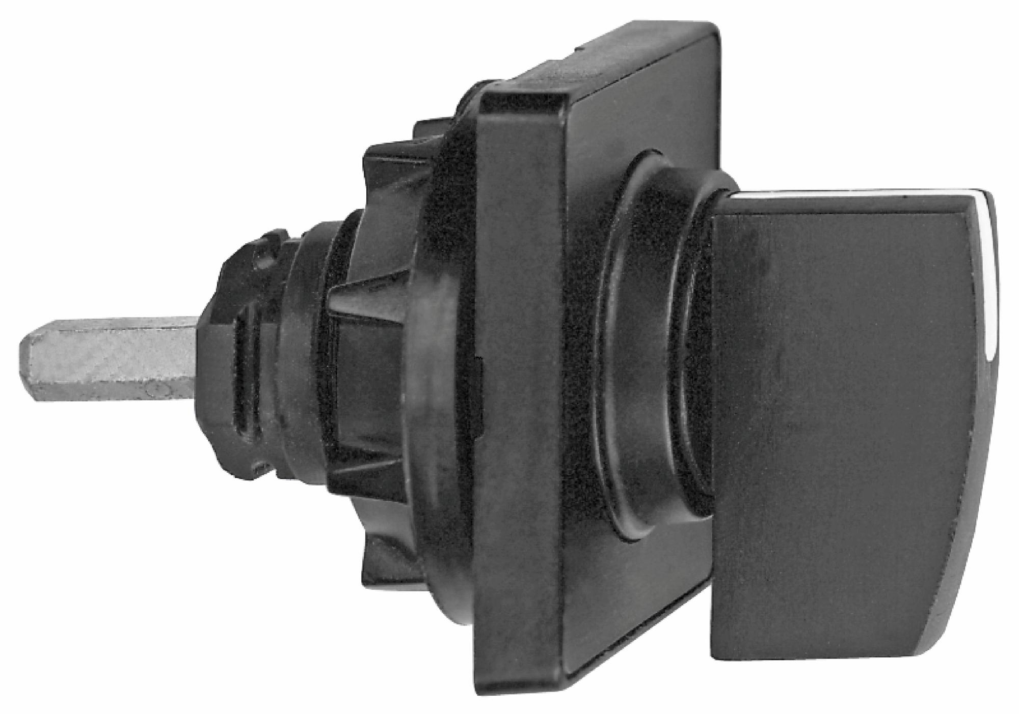 Schneider Electric Kac1H48 Actuator, Selector Handle Cam Sw, Black