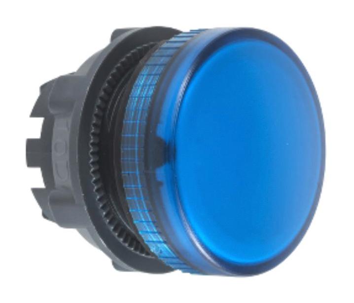 Schneider Electric Zb5Av06 Pilot Light Head, Blue, Round, 22mm