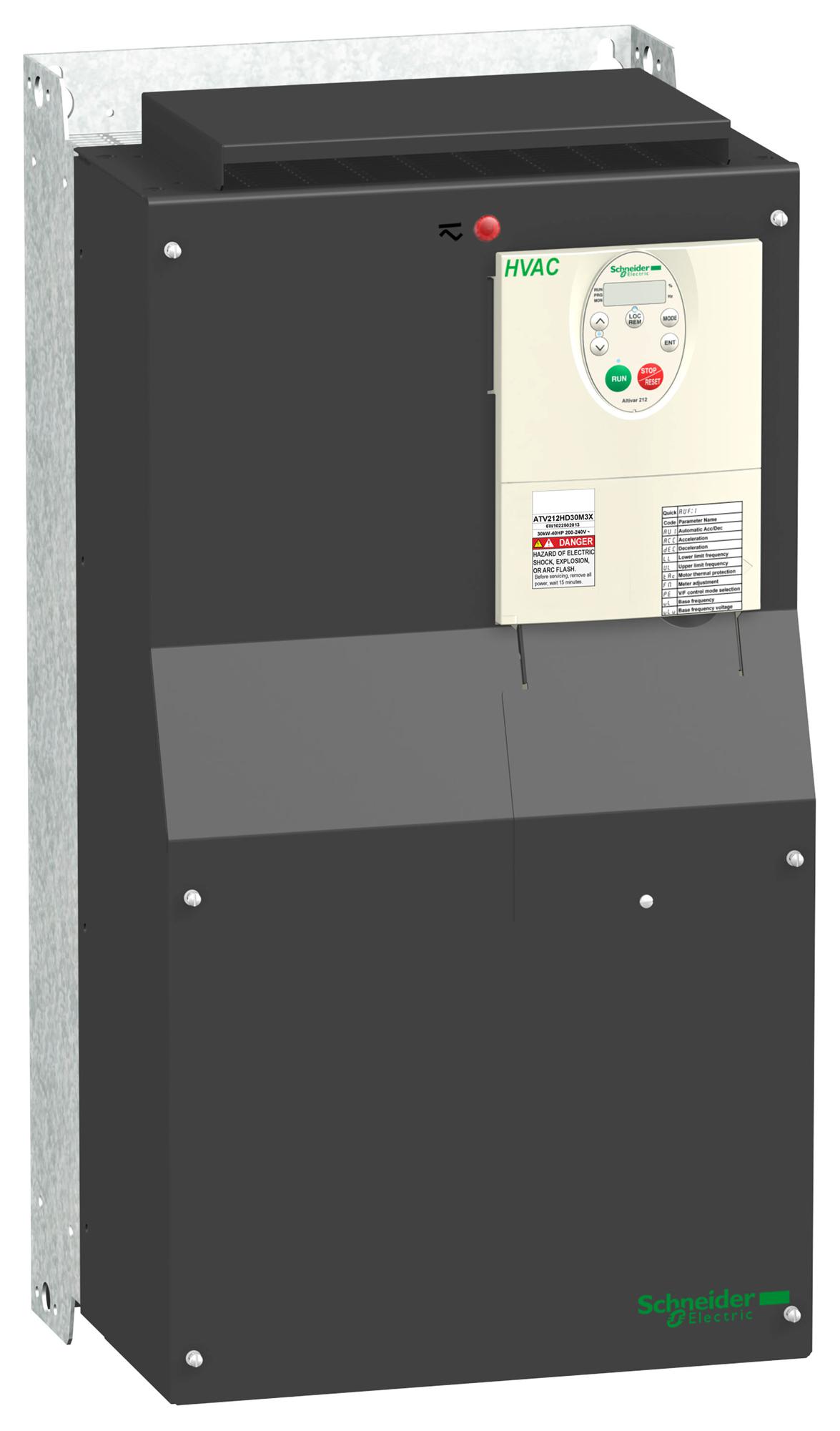 Schneider Electric Atv212Hd30N4 Motor Controller, 3-Ph, , 30Kw