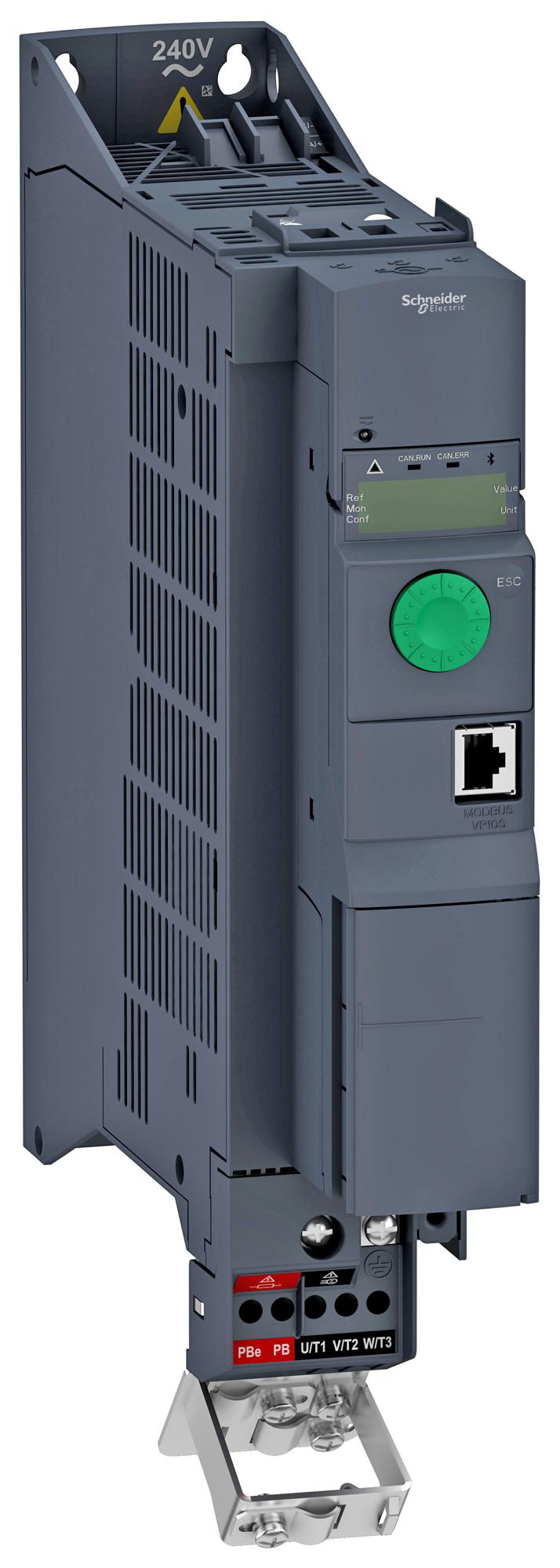 Schneider Electric Atv320U15M2B Var Speed Drive , 1-Ph, 1.5Kw, 240Vac