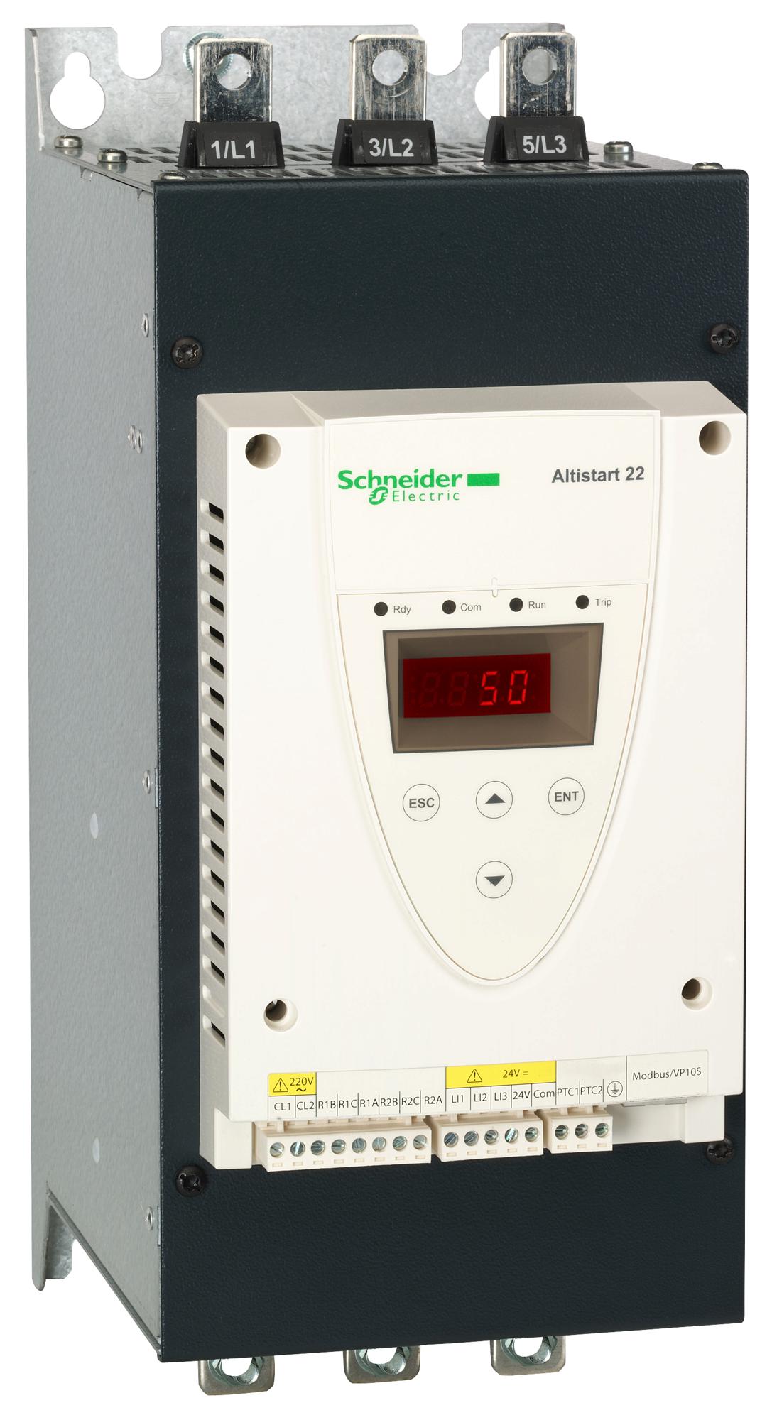 Schneider Electric Ats22C17S6U Motor Starter, 3-Ph, 170A, 600V