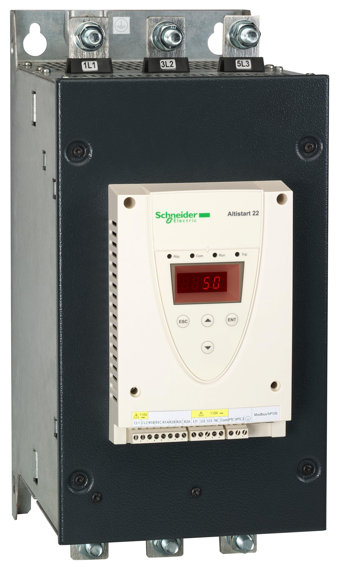 Schneider Electric Ats22C21S6U Soft Starter, 3-Ph, 210A, 200Hp, 600Vac