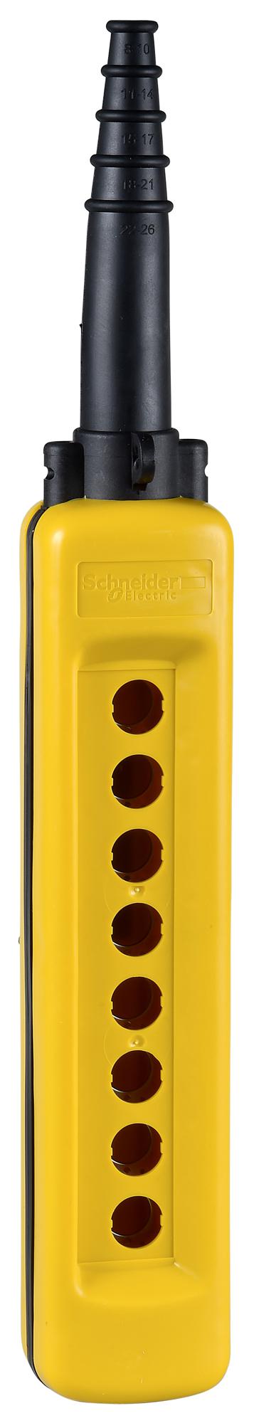 Schneider Electric Xaca08H7 Pendant Control Station, Pp, Yellow