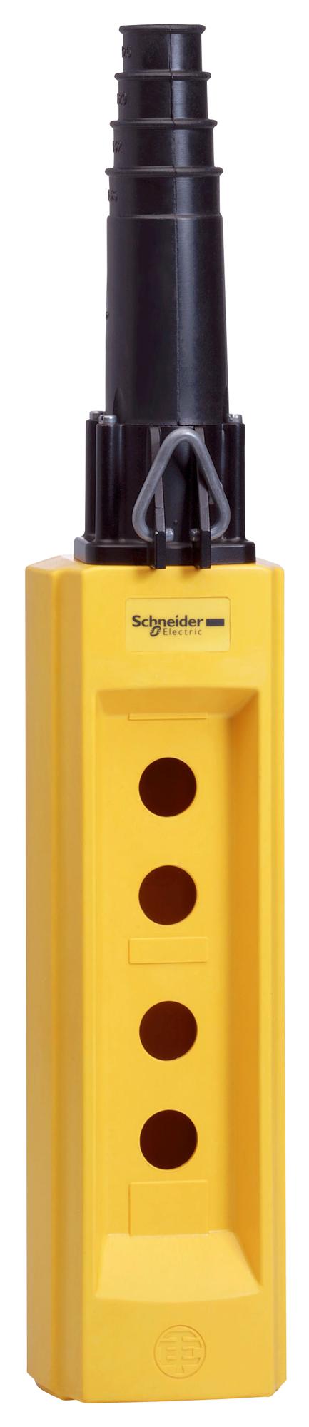 Schneider Electric Xacb041 Pendant Control Station, Pet, Yellow