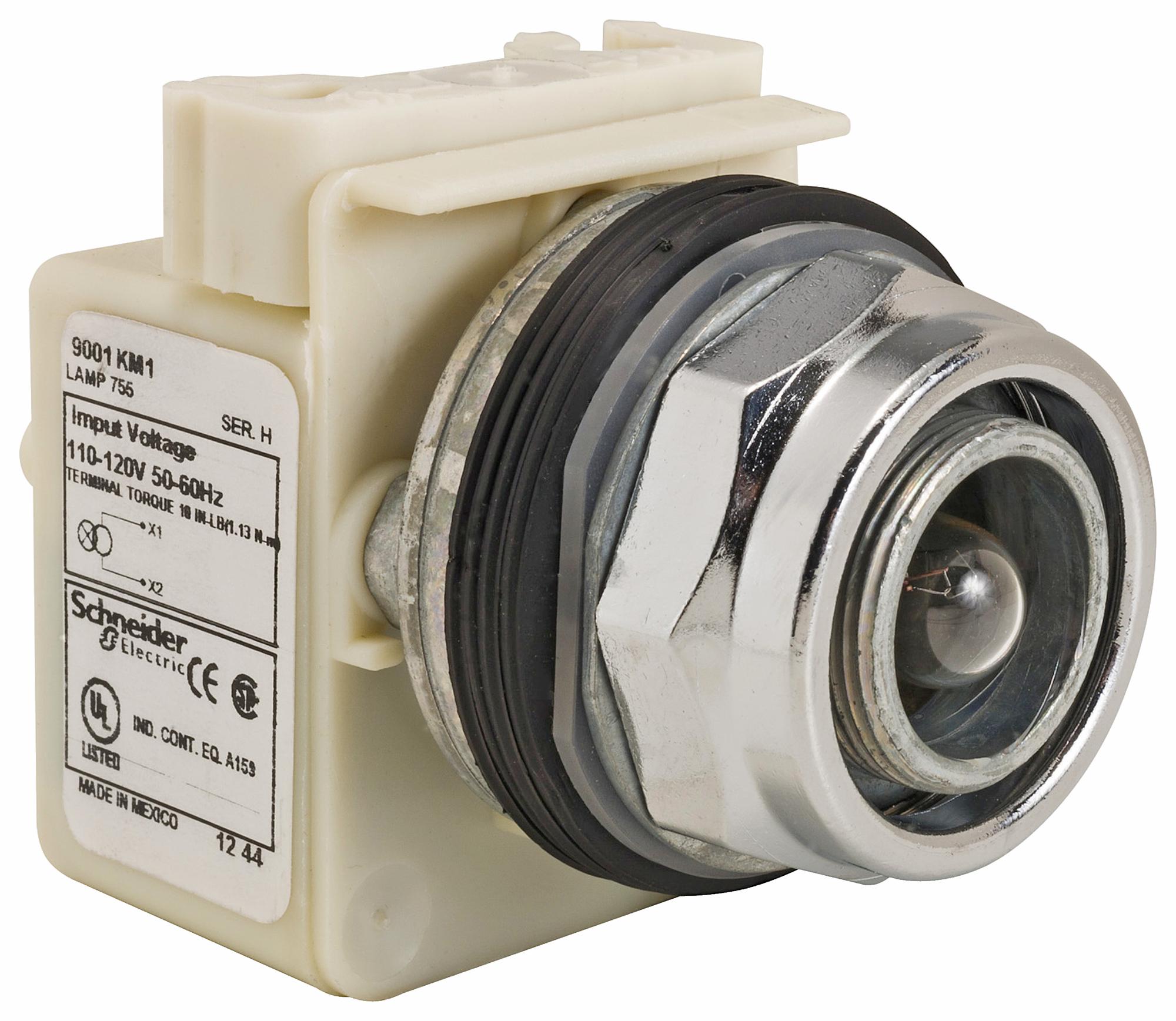 Schneider Electric 9001Kp1 Pilot Light Transformer, 30mm, 120V