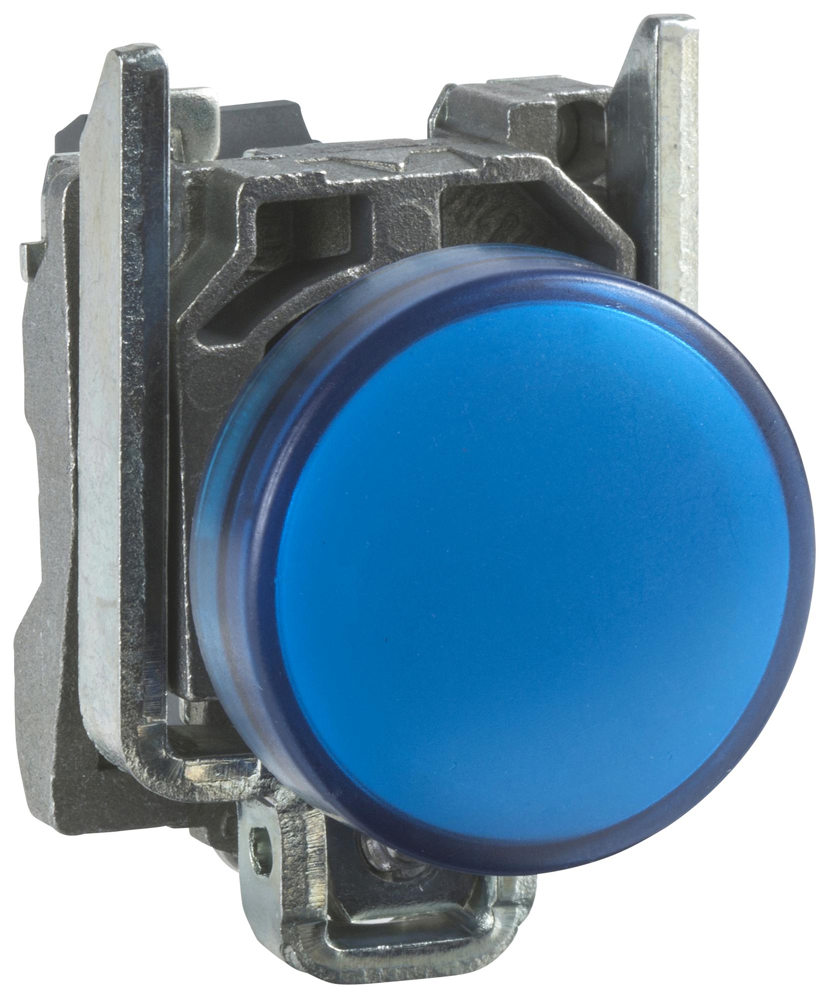 Schneider Electric Xb4Bv5B6 Panel Indicator, Blue, 22mm, 400Vac