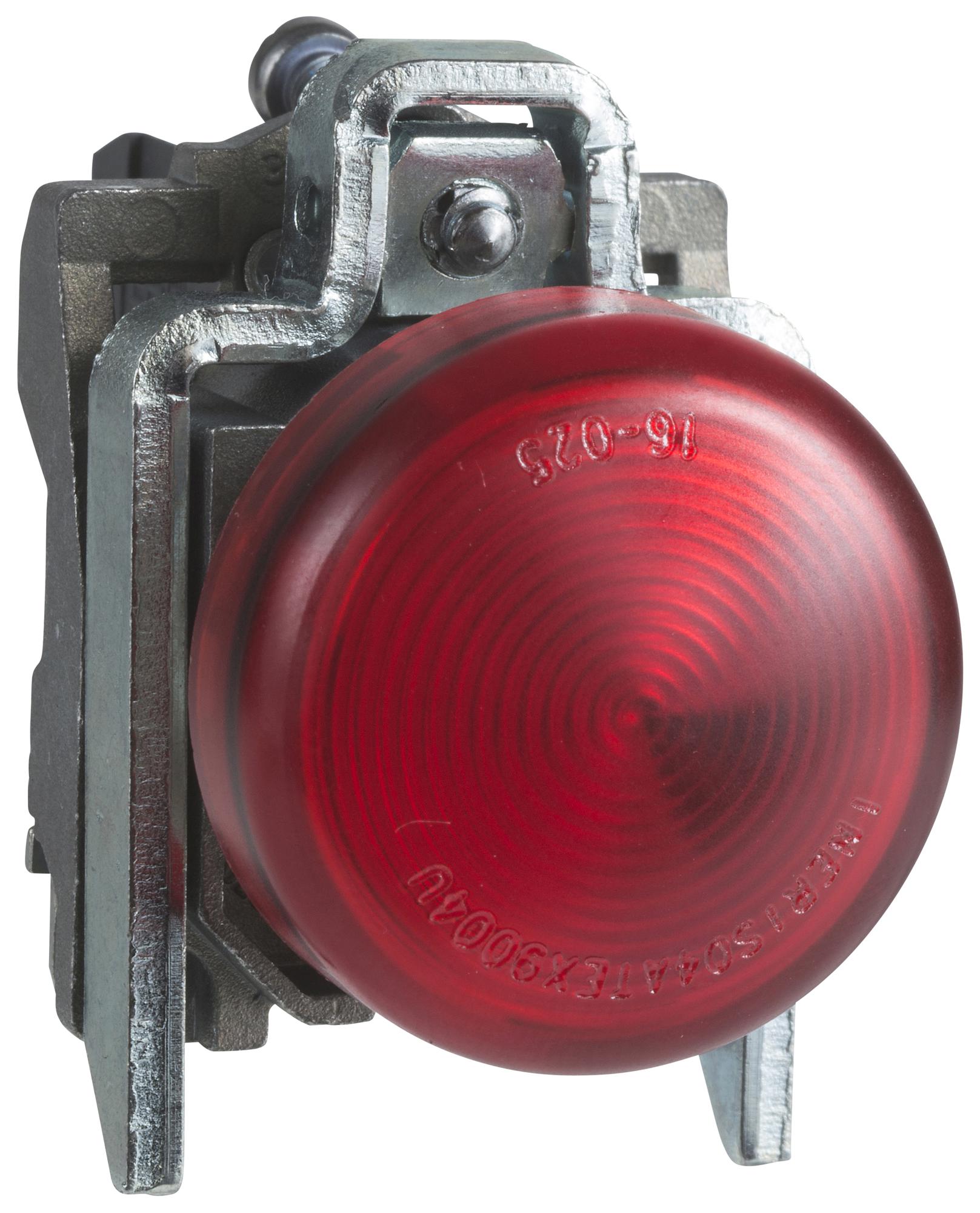 Schneider Electric Xb4Bvb4Ex Panel Indicator, Red, 22mm, 24V