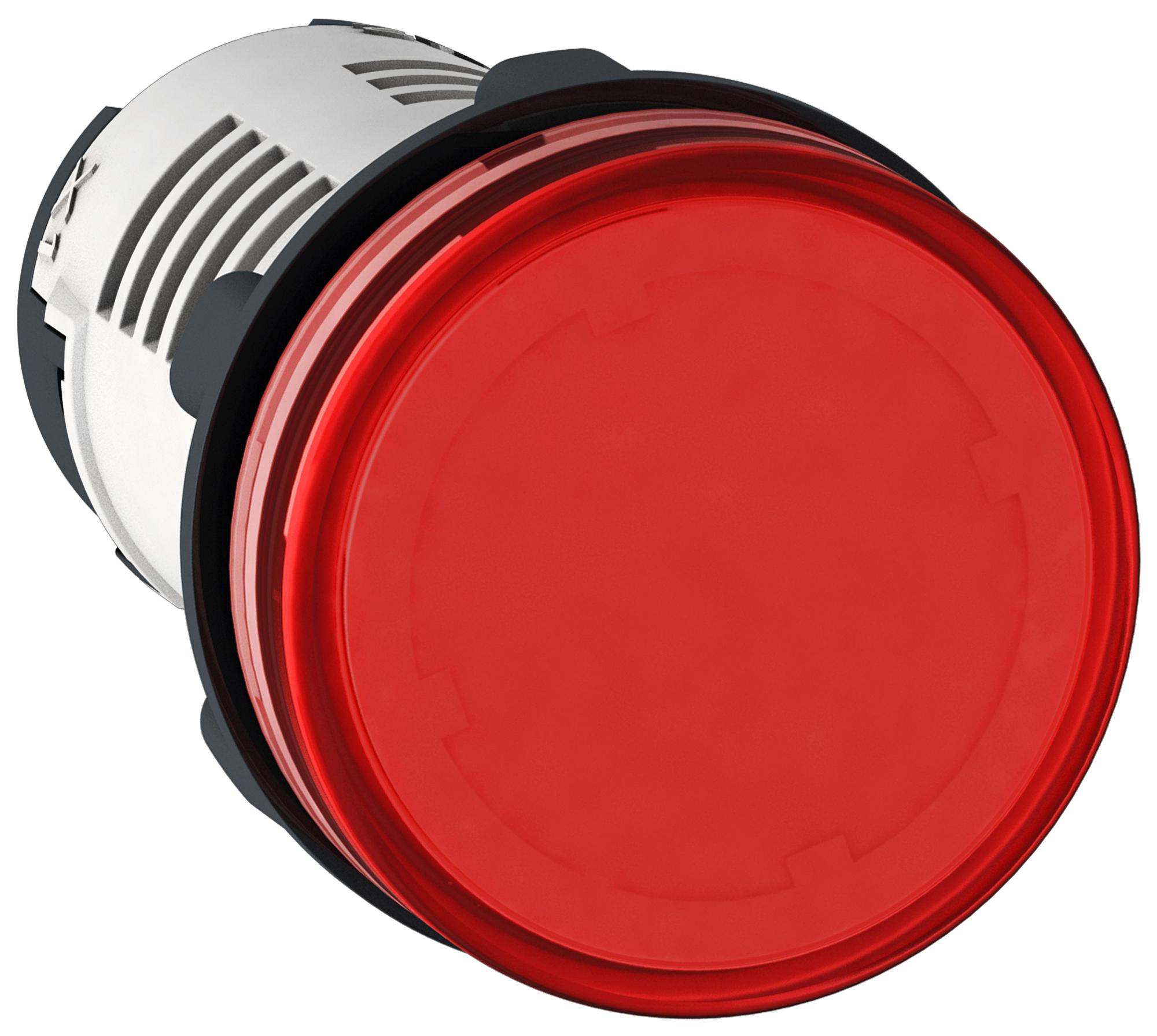 Schneider Electric Xb7Ev04Mp3 Led Panel Indicator, 22mm, Red, 230Vac