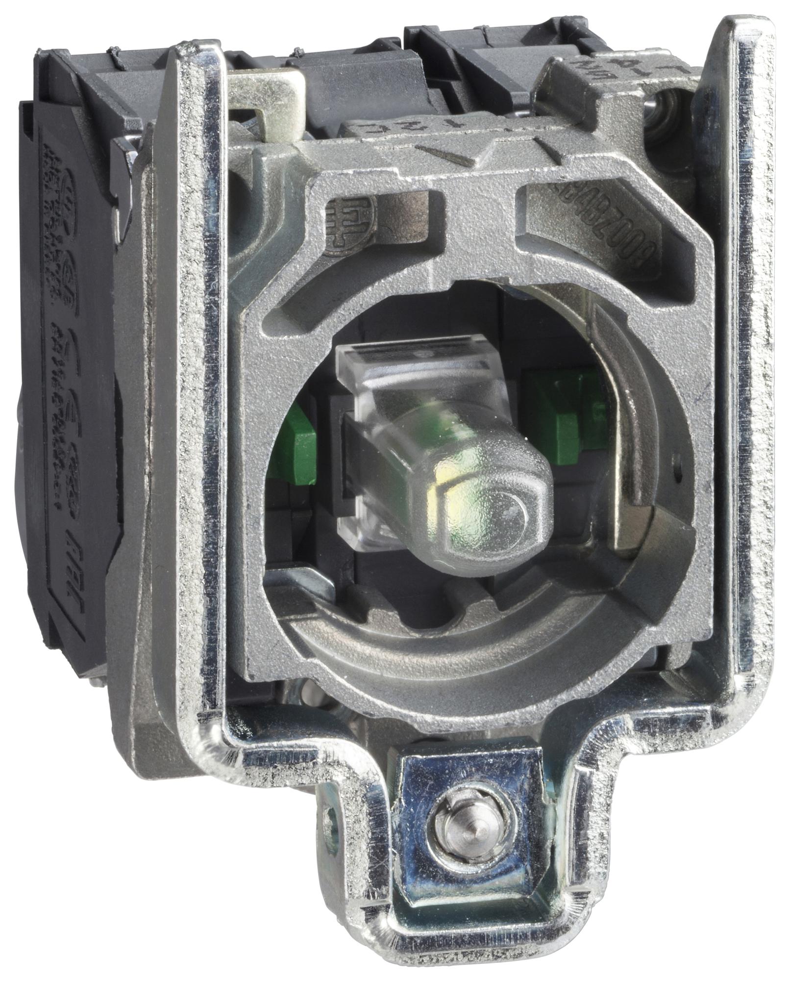 Schneider Electric Zb4Bw0M45 Contact Block, 2P, 6A, 120V, Screw Clamp