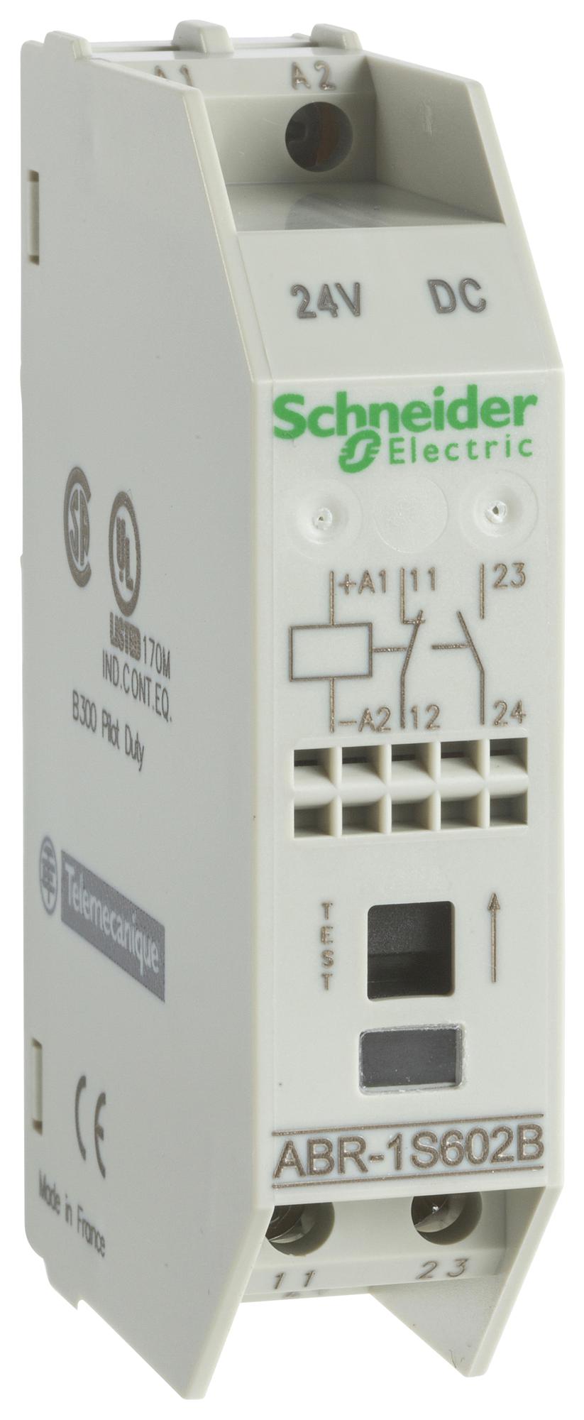 ABR1S302B Schneider Electric, Power Relay, SPDT, 24 VDC Farnell UK