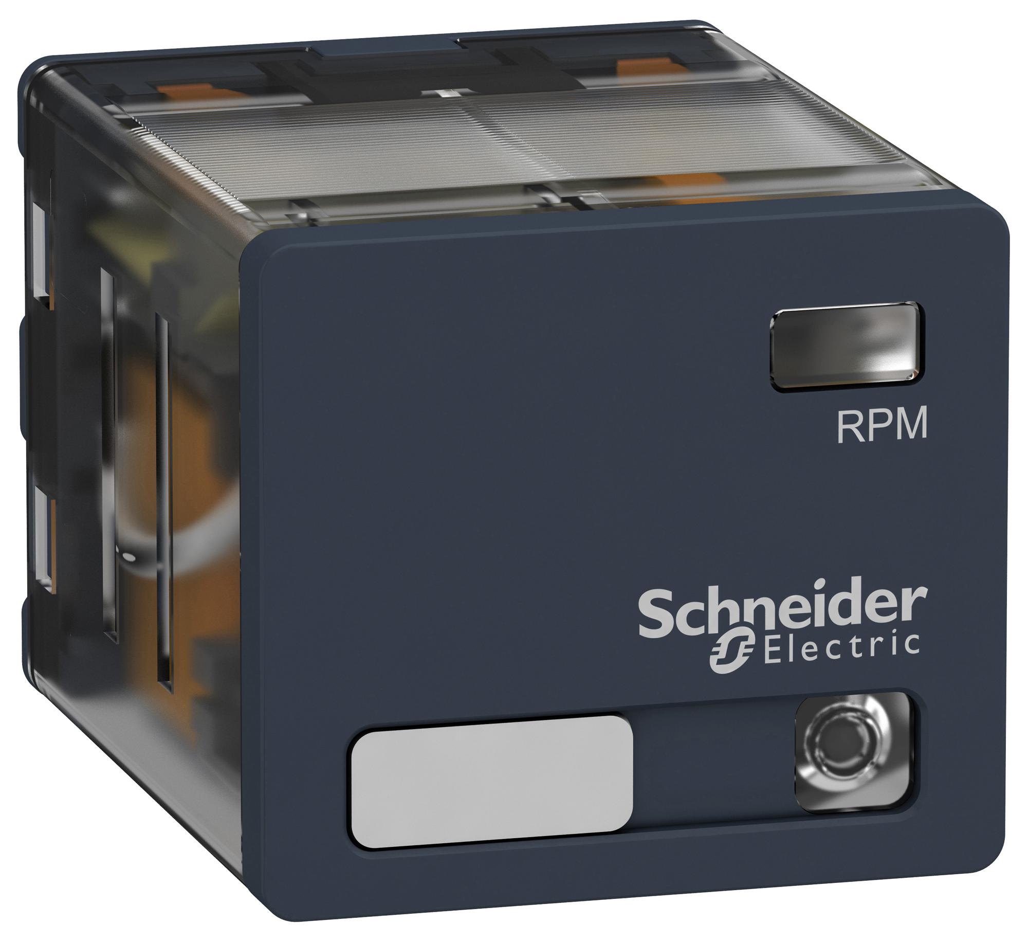 Schneider Electric Rpm33F7 Power Relay, 3Pdt, 120Vac, 15A, Socket