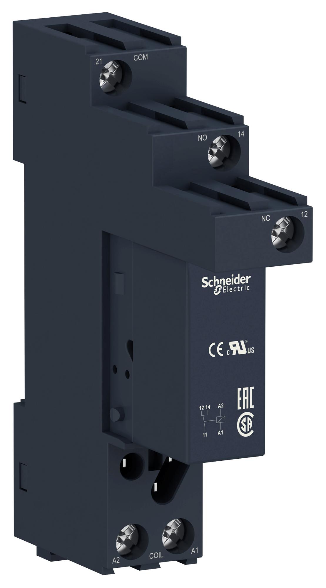 Schneider Electric Rsb1A120B7S Power Relay, Spdt, 12A, 250Vac