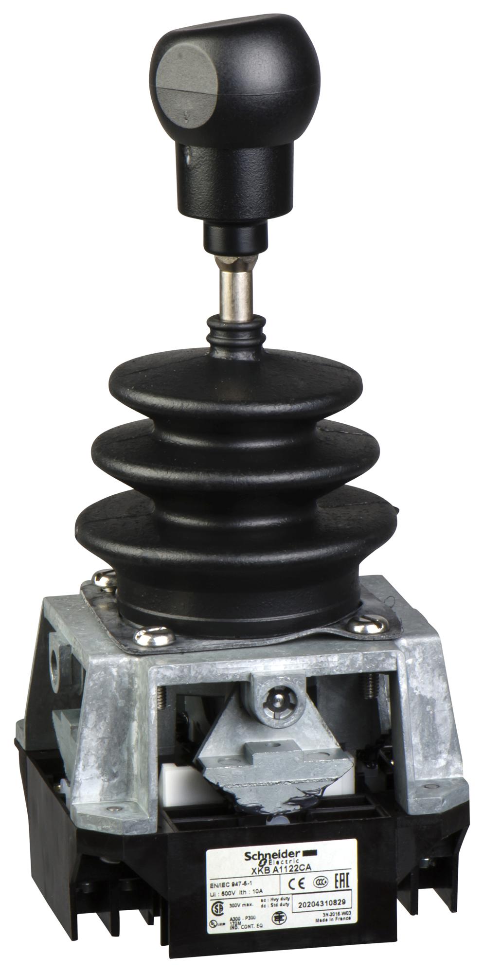 Schneider Electric Xkba1122Cr Joystick Sw, Round, 10A