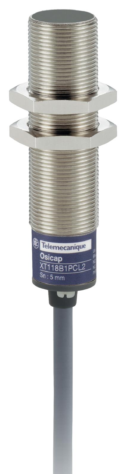 Telemecanique Sensors Xt118B1Fbl2 Capacitoracitive Sensor, 5mm, Digital