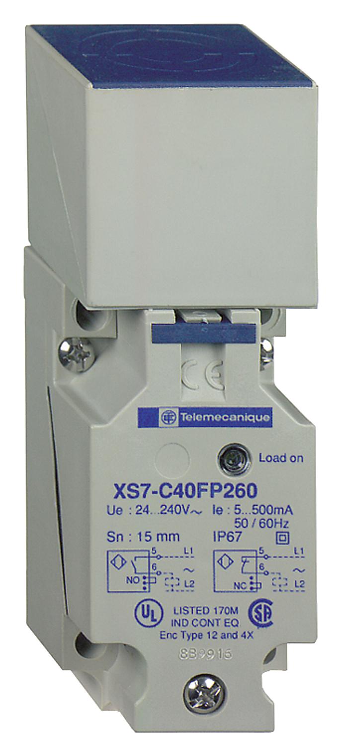 Telemecanique Sensors Xt7C40Fp262 Capacitoracitive Sensor, 15mm